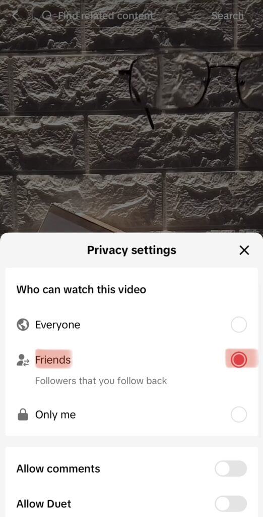 How To Archive a TikTok